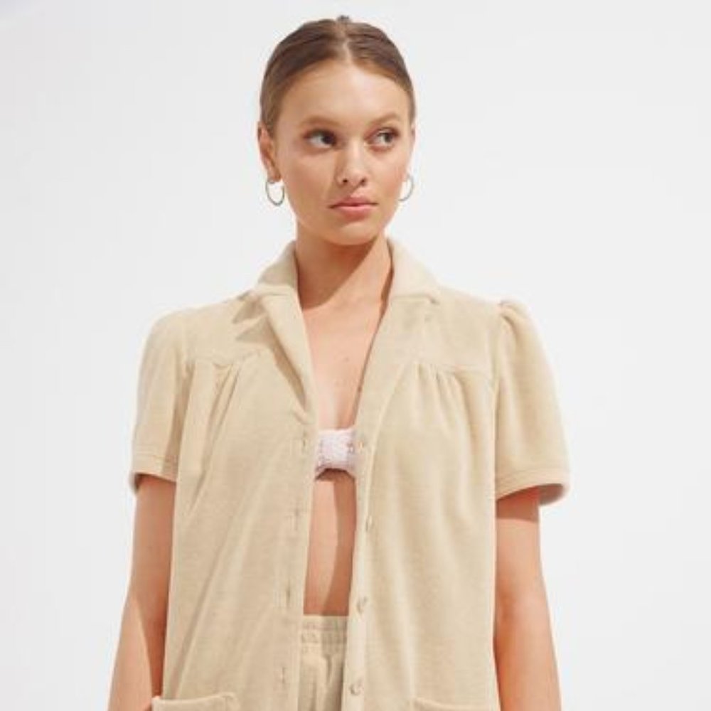 Steele Austin (terry cloth) dress/beach cover up - brand new with tags